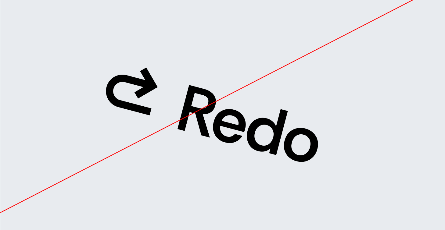 an image of the brand logo incorrectly rotated